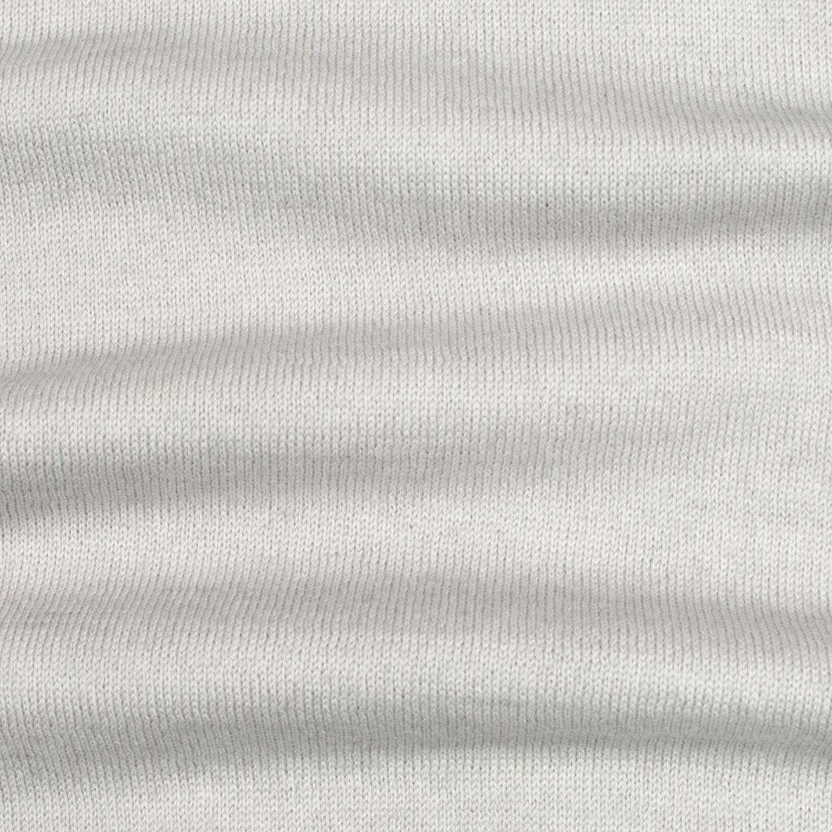 Robert Old - Light Grey 100% Virgin Wool Long Sleeve Zip Neck Sweater KNITWEAR Robert Old
