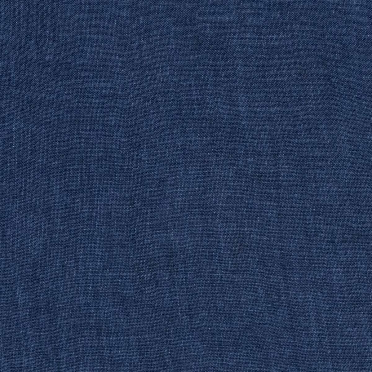 Robert Old - Navy Blue Italian Linen Long Sleeve Shirt L/S SHIRTS Robert Old