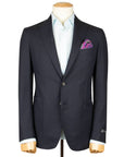 Robert Old - Navy Cotton Unlined Jacket Crafted in Italy JACKETS Robert Old