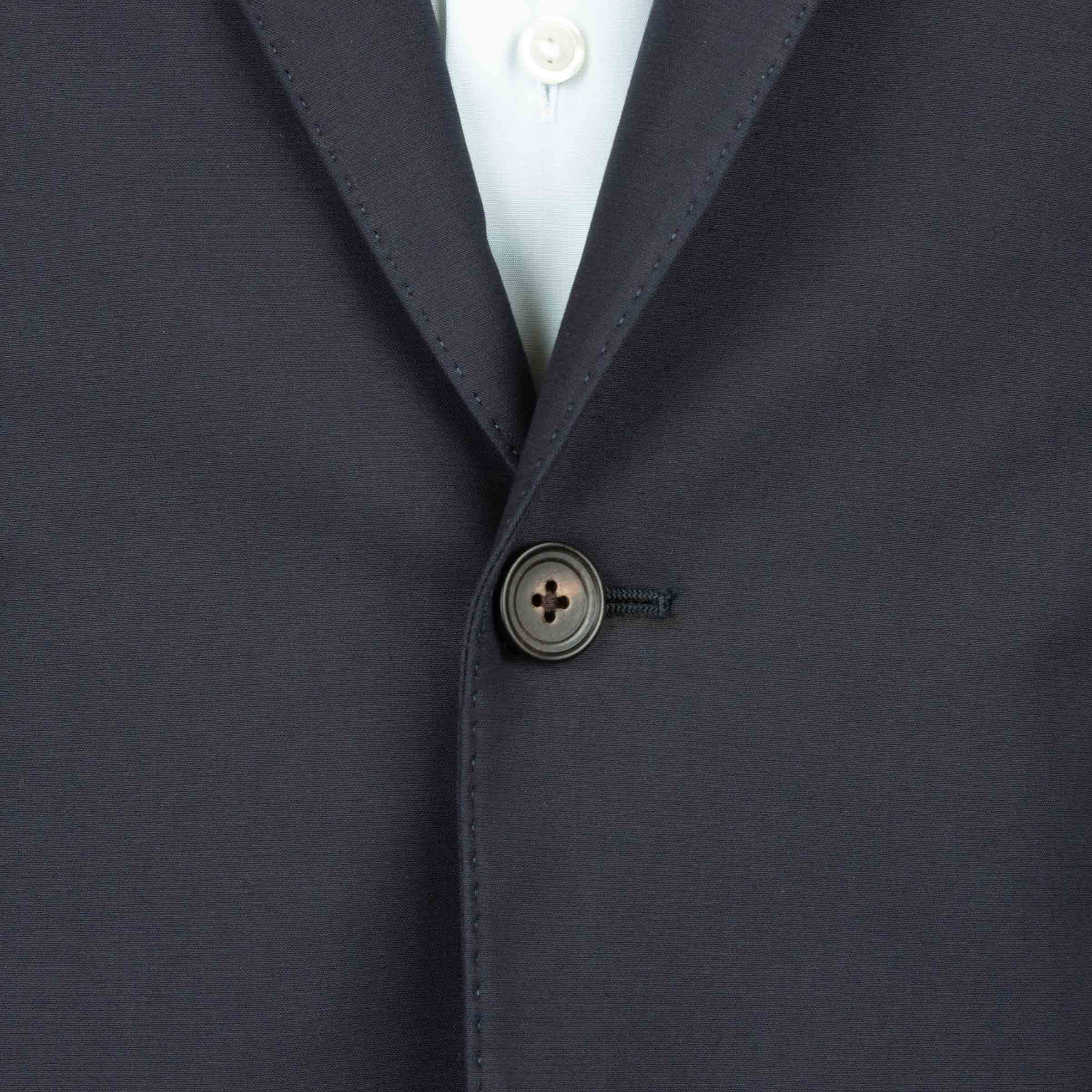Robert Old - Navy Cotton Unlined Jacket Crafted in Italy JACKETS Robert Old