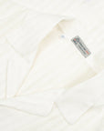 Robert Old - Cream Striped Cotton Resort Shirt S/S SHIRTS Robert Old
