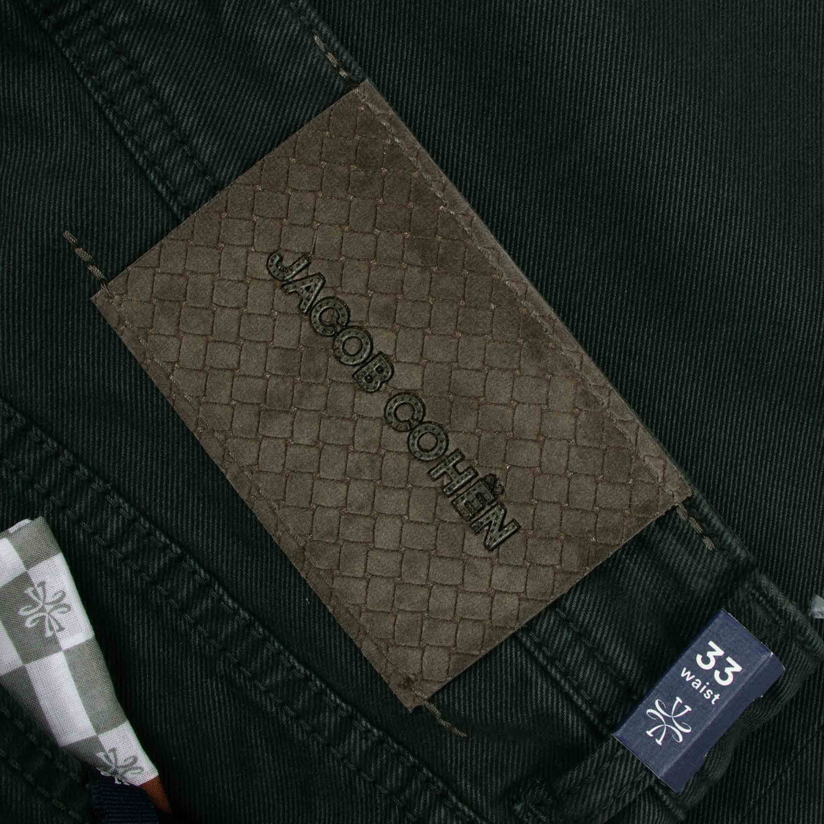 Jacob Cohen - Dark Green 'Bard' Slim Fit Jeans JEANS Jacob Cohen