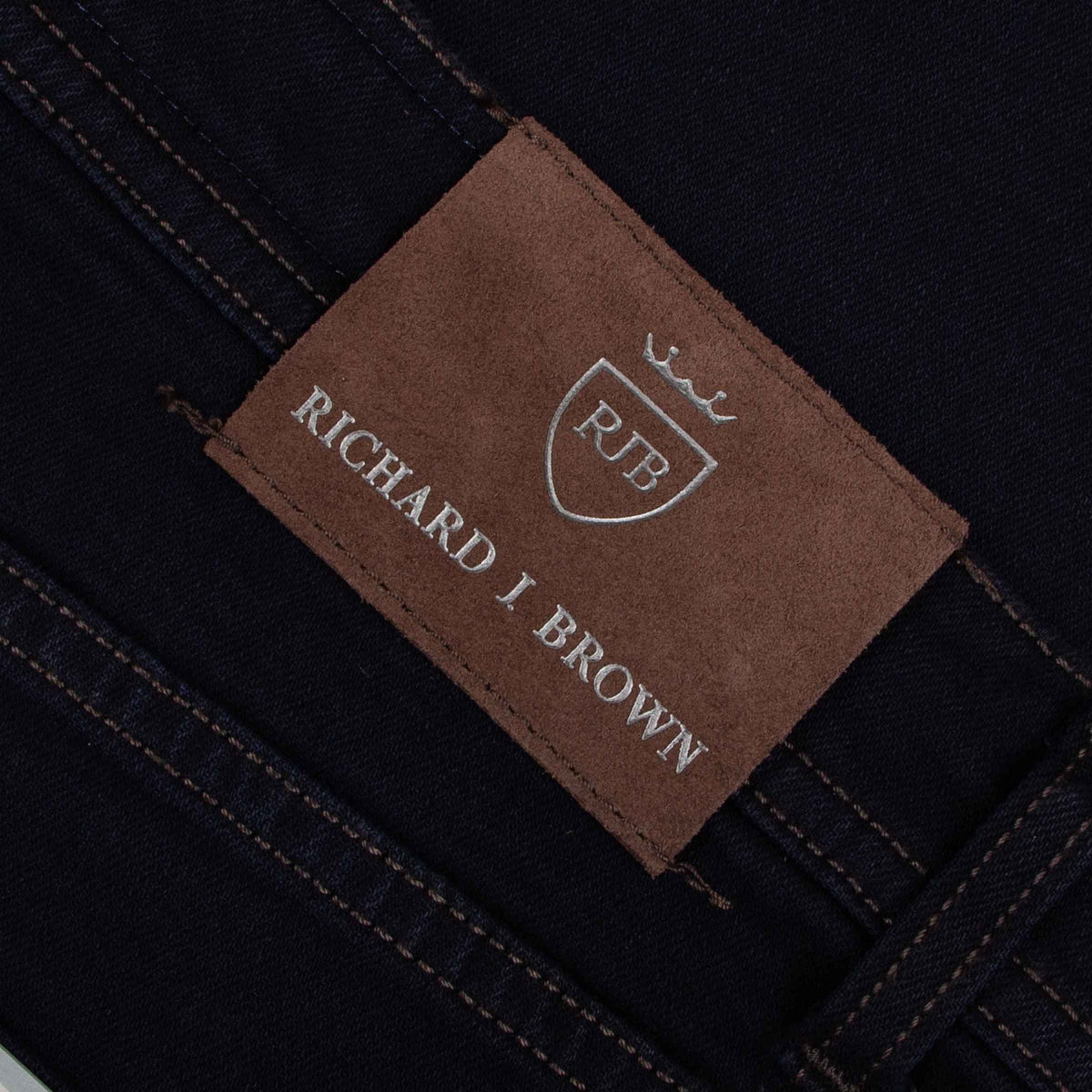 Richard J Brown - Dark Blue 'Milano' Regular Fit Jeans JEANS Richard J Brown