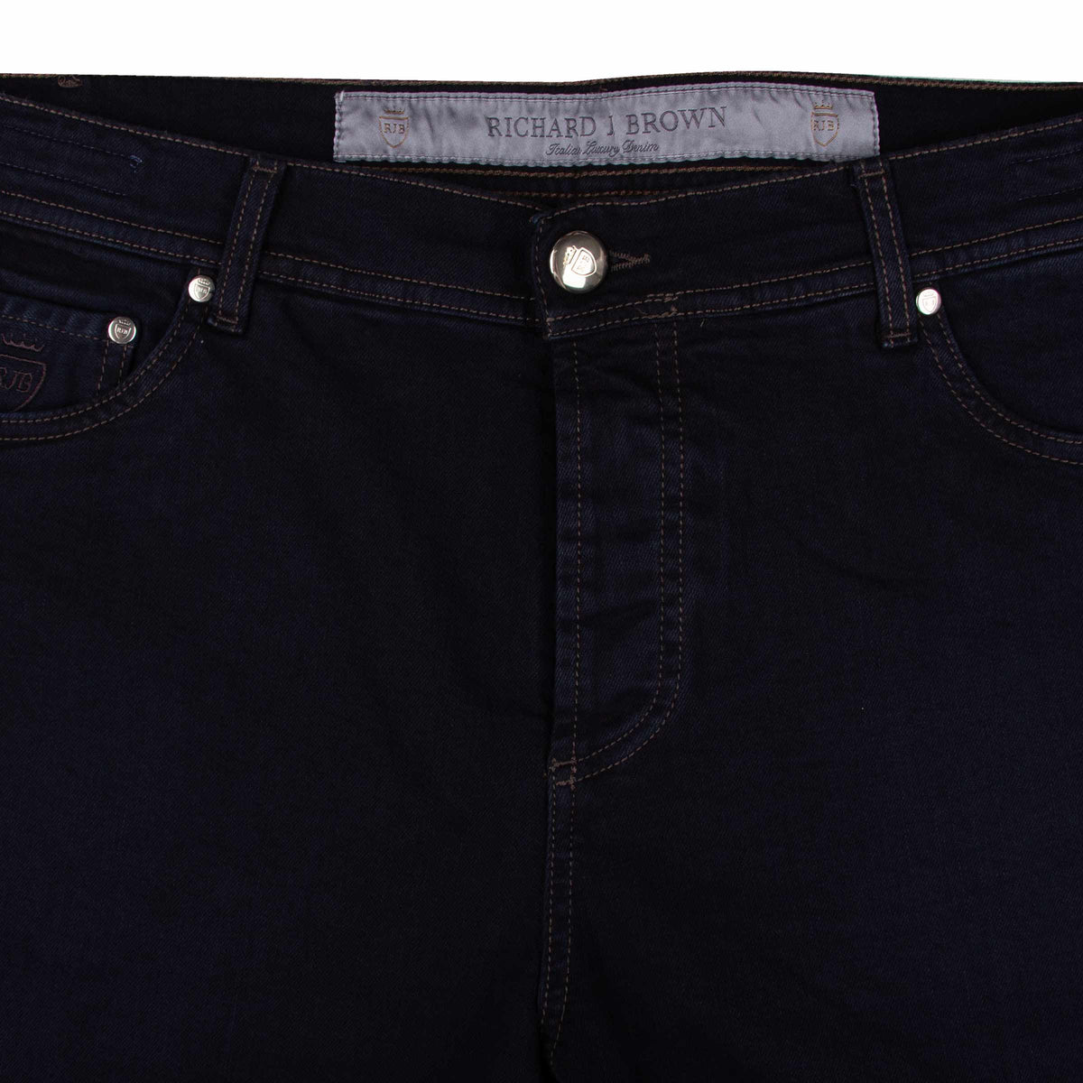 Richard J Brown - Dark Blue 'Milano' Regular Fit Jeans JEANS Richard J Brown