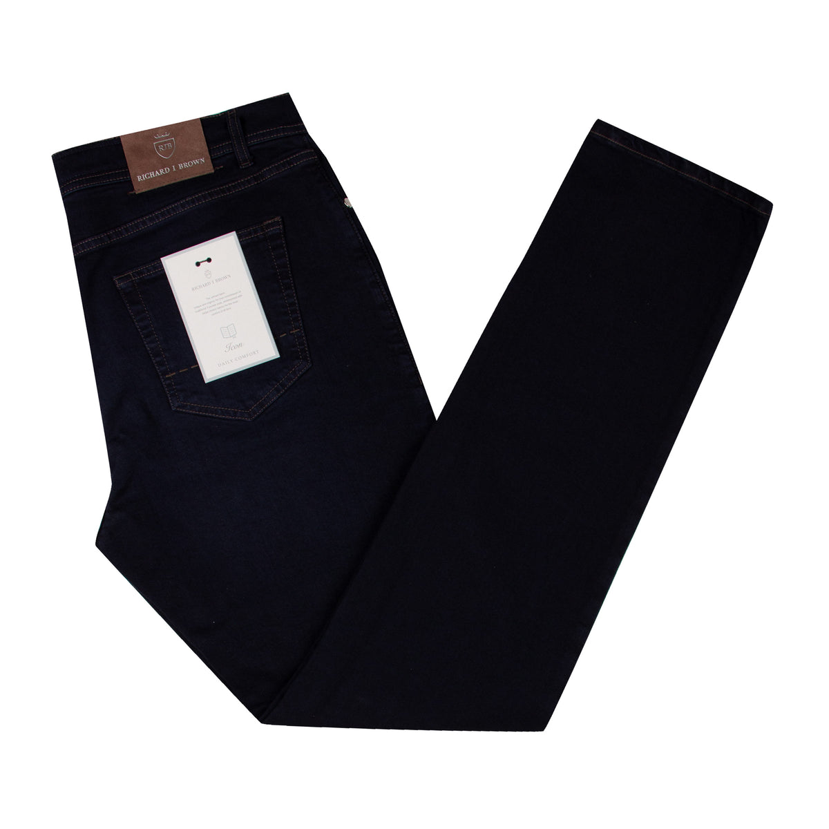 Richard J Brown - Dark Blue 'Milano' Regular Fit Jeans JEANS Richard J Brown