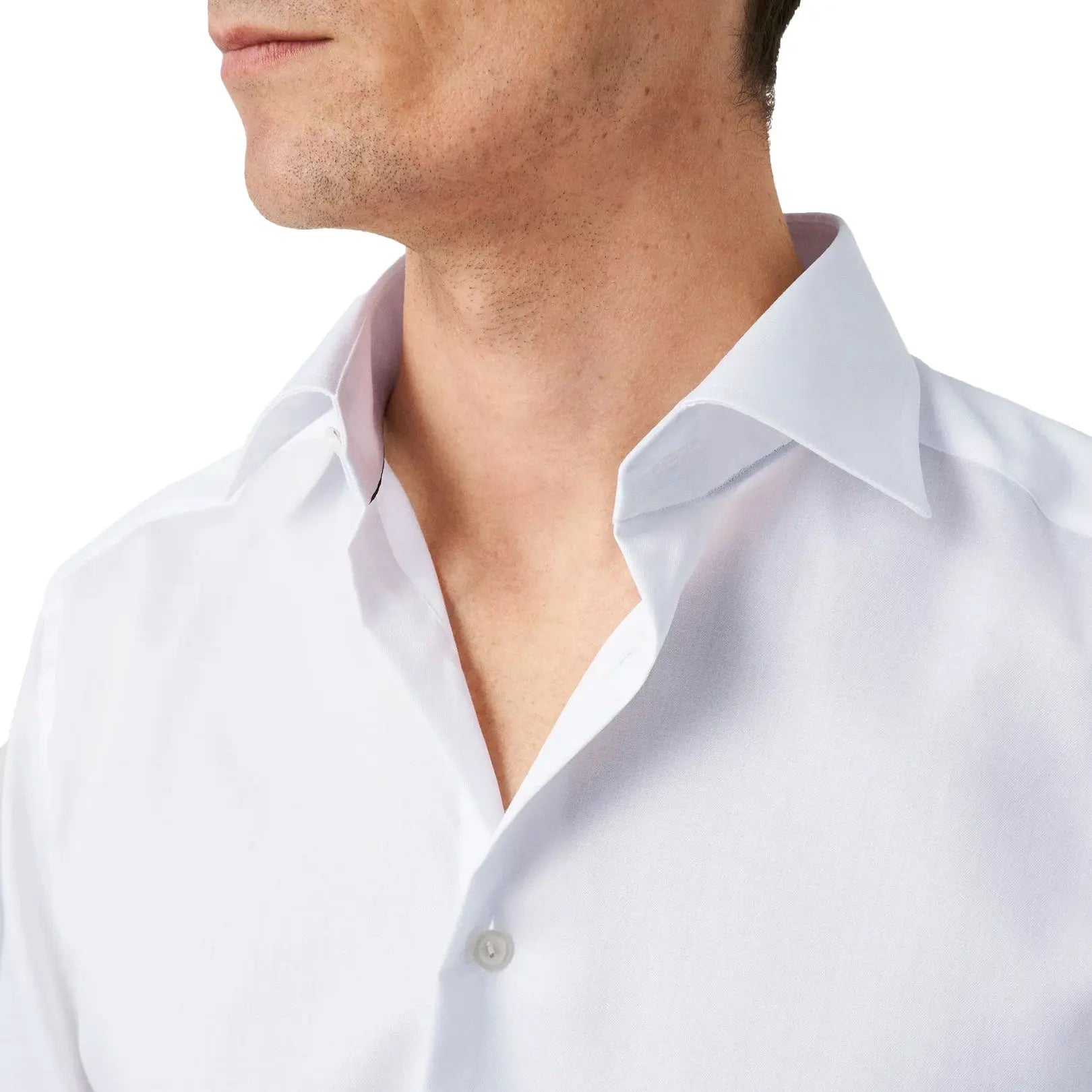 Eton - White Slim Fit Double Cuff Shirt L/S SHIRTS Eton