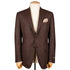 Brown Mélange Super 110’s Wool Jacket JACKETS Robert Old