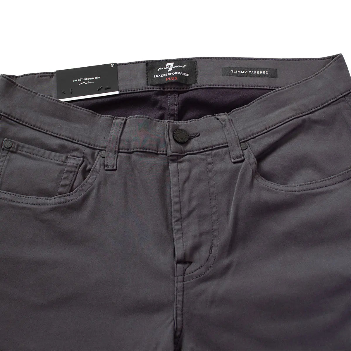 Gun Metal Slimmy Tapered Jeans JEANS 7 For All Mankind