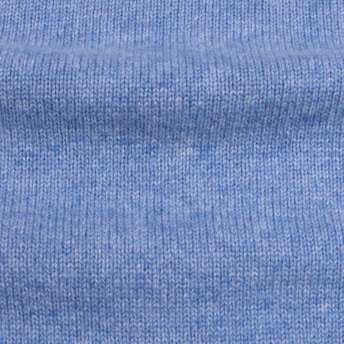 Robert Old - Azzuro Blue Mallaig 4ply Cashmere Cardigan CASHMERE Robert Old