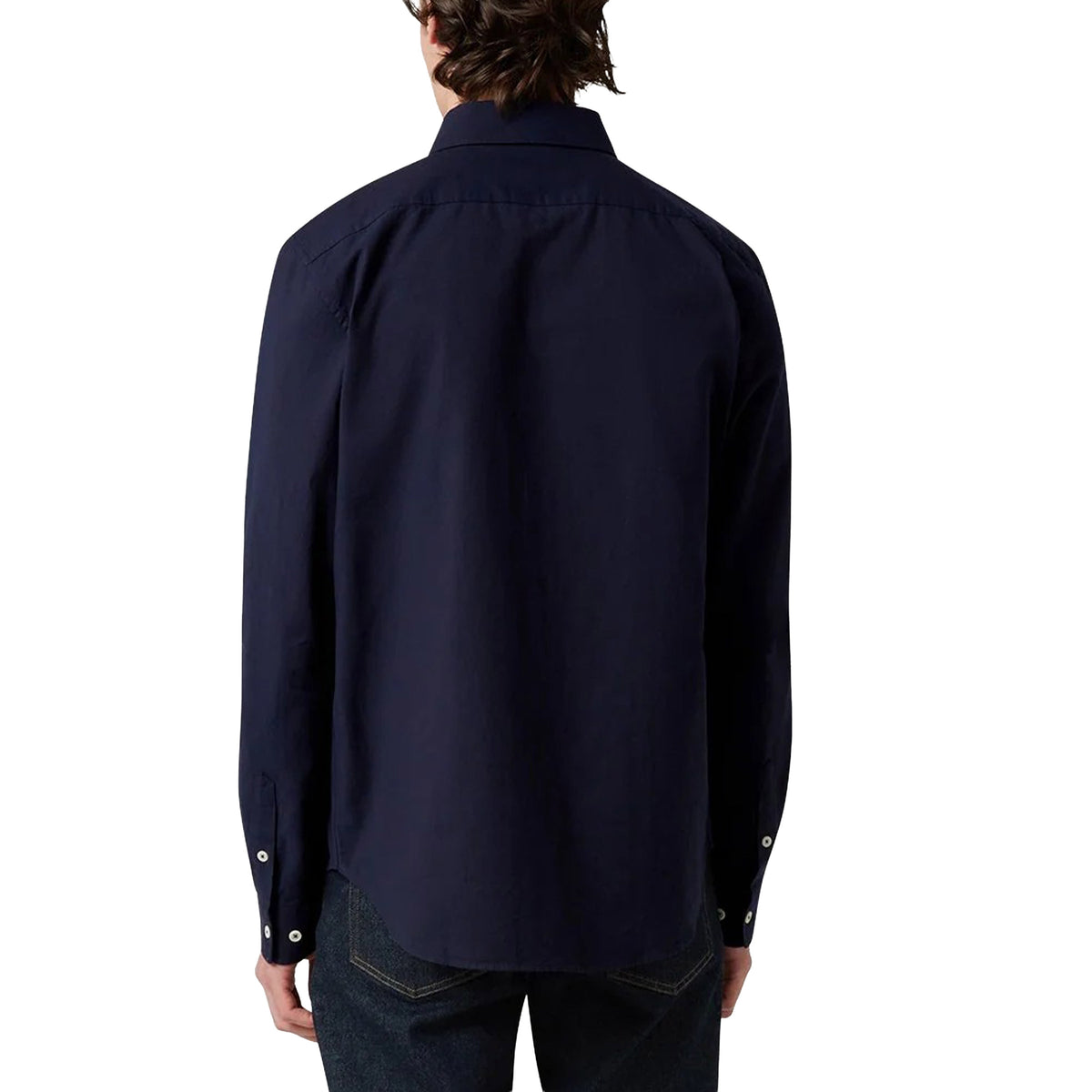 Belstaff - Dark Ink Street Cotton Oxford Shirt L/S SHIRTS Belstaff