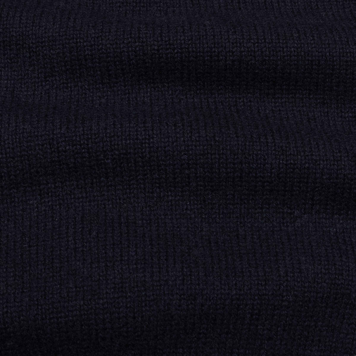 The Barra 4ply Full Zip Cashmere Cardigan - Dark Navy/Lapis Suez CASHMERE Robert Old
