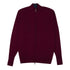 Robert Old - The Barra 4ply Full Zip Cashmere Cardigan - Pompeii Red - Astrakhan CASHMERE Robert Old