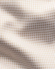 Eton - Beige Houndstooth Signature Twill Slim Fit Shirt L/S SHIRTS Eton