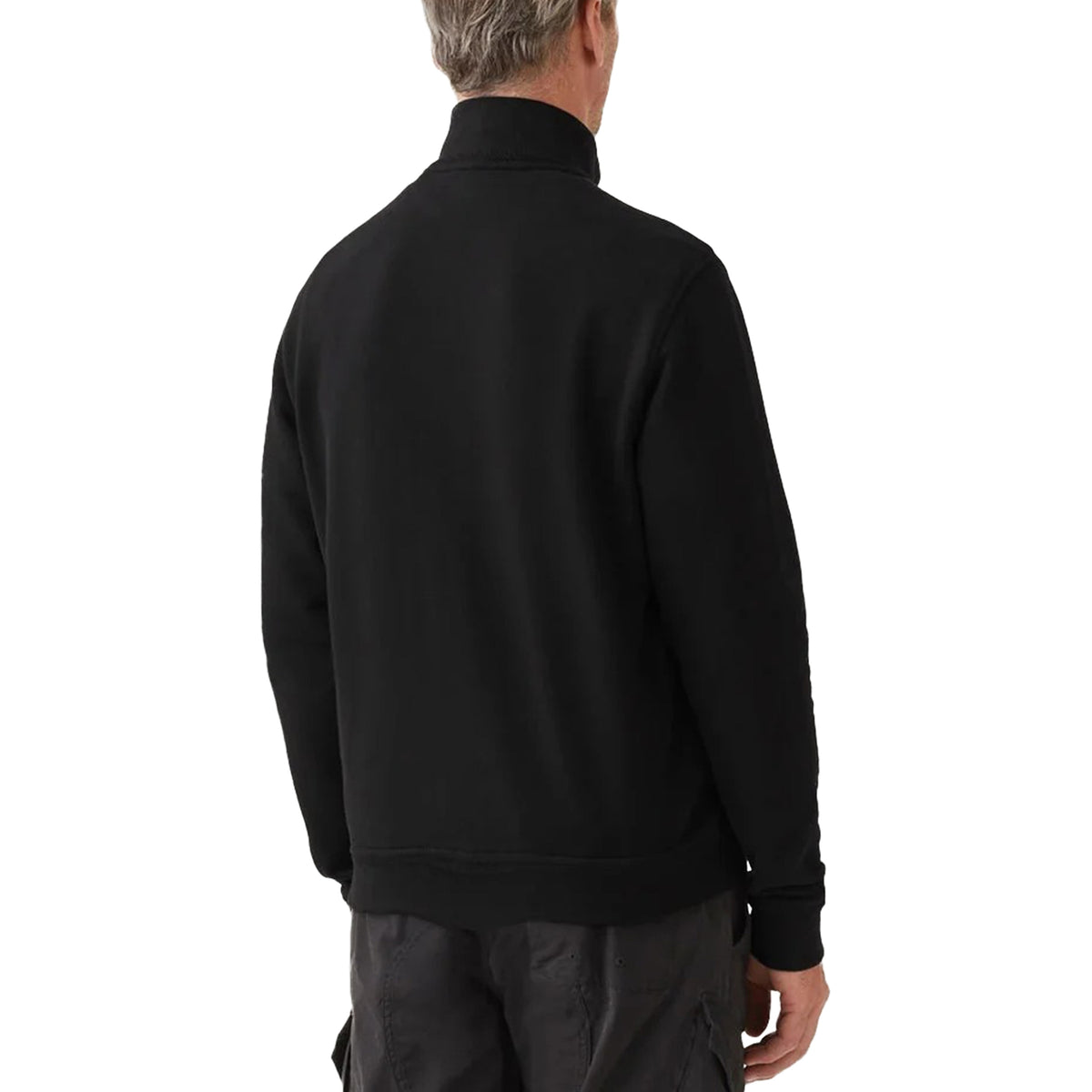 Belstaff - Black Full Zip Cotton Full Zip Fleece SWEATS Belstaff