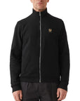 Belstaff - Black Full Zip Cotton Full Zip Fleece SWEATS Belstaff