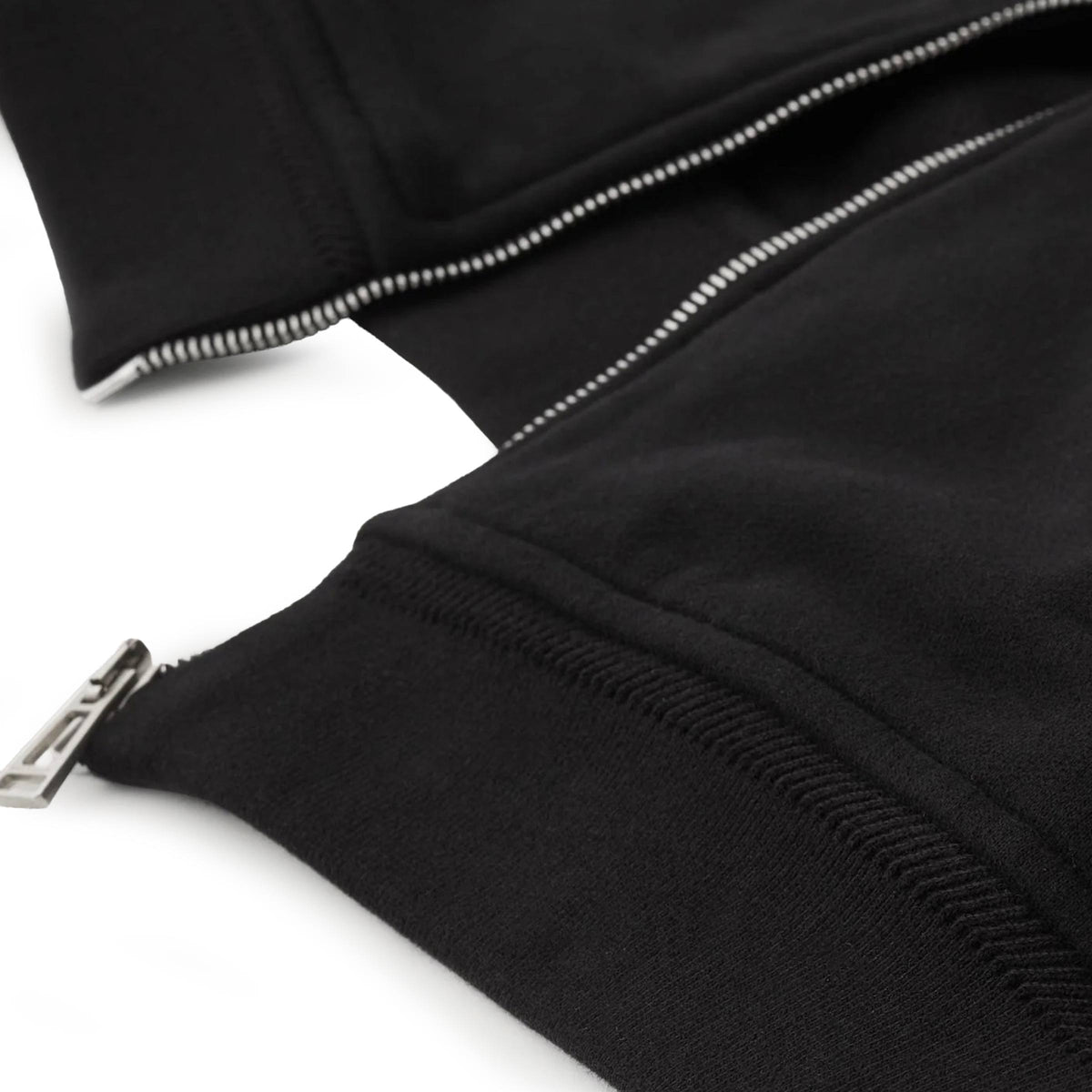 Belstaff - Black Full Zip Cotton Full Zip Fleece SWEATS Belstaff