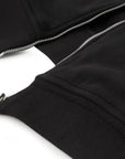 Belstaff - Black Full Zip Cotton Full Zip Fleece SWEATS Belstaff