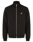 Belstaff - Black Full Zip Cotton Full Zip Fleece SWEATS Belstaff