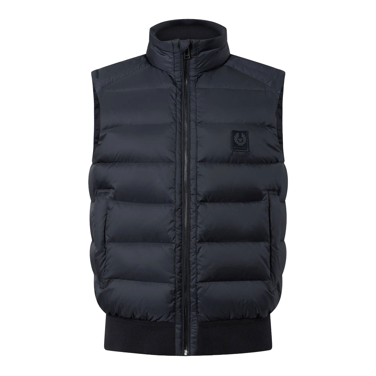 Belstaff - Dark Ink Compound Down Filled Gilet BLOUSONS Belstaff
