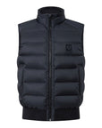 Belstaff - Dark Ink Compound Down Filled Gilet BLOUSONS Belstaff