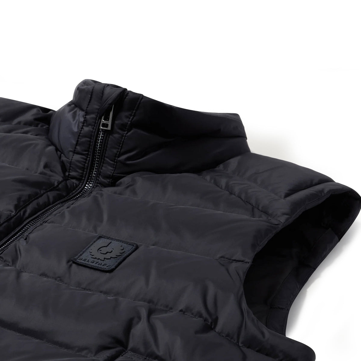 Belstaff - Dark Ink Compound Down Filled Gilet BLOUSONS Belstaff