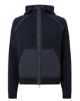 Belstaff - Dark Ink View Hooded Full Zip Sweater KNITWEAR Belstaff