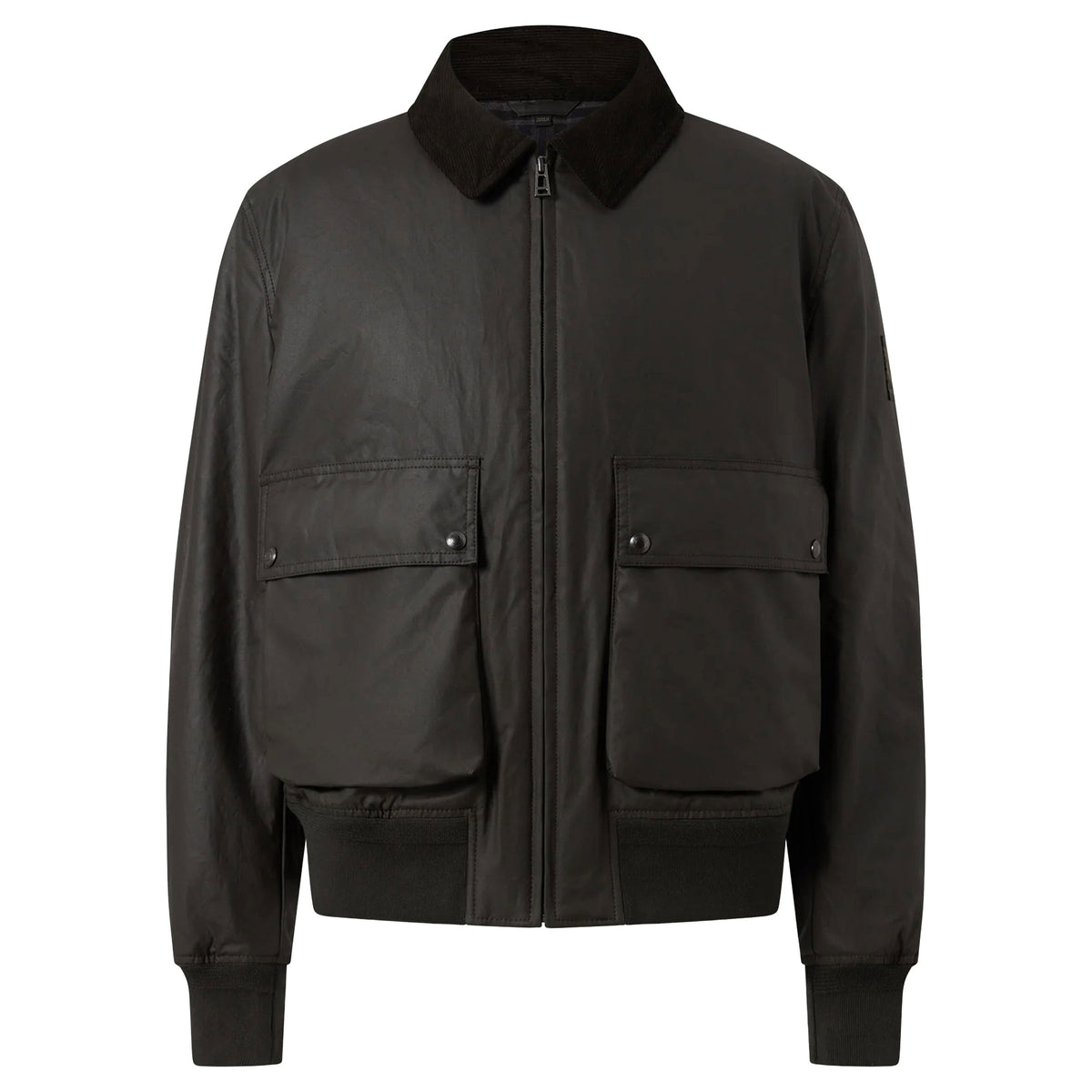 Belstaff - Faded Olive Mount Waxed Cotton Jacket BLOUSONS Belstaff