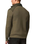 Belstaff - Khaki Green Compound Down-filled Cardigan https://belstaff.com/products/compound-cardigan-down-khaki-green BLOUSONS Belstaff