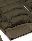 Belstaff - Khaki Green Compound Down-filled Cardigan https://belstaff.com/products/compound-cardigan-down-khaki-green BLOUSONS Belstaff