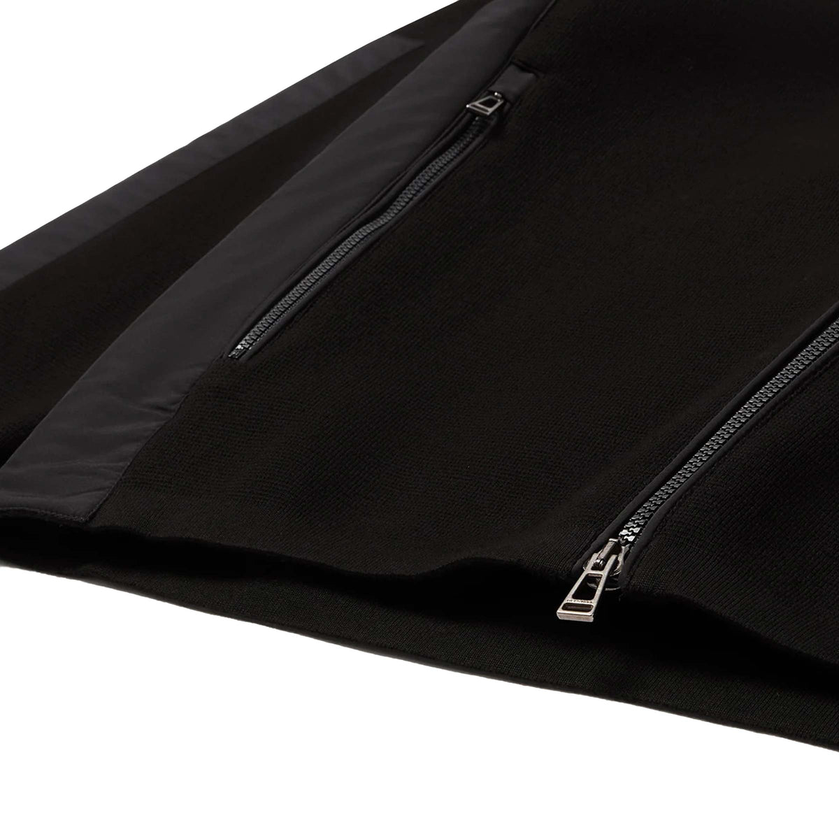 Belstaff - Black Console Mixed Media Cotton Jacket BLOUSONS Belstaff