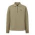 Belstaff - Fatigue Green Curator Supima CottonCollared Sweatshirt SWEATS Belstaff
