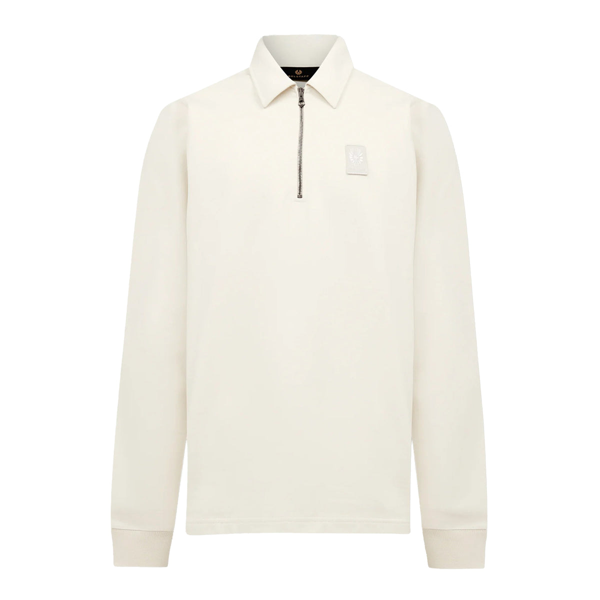 Belstaff - Silver Birch Curator Supima Cotton Collared Sweatshirt SWEATS Belstaff