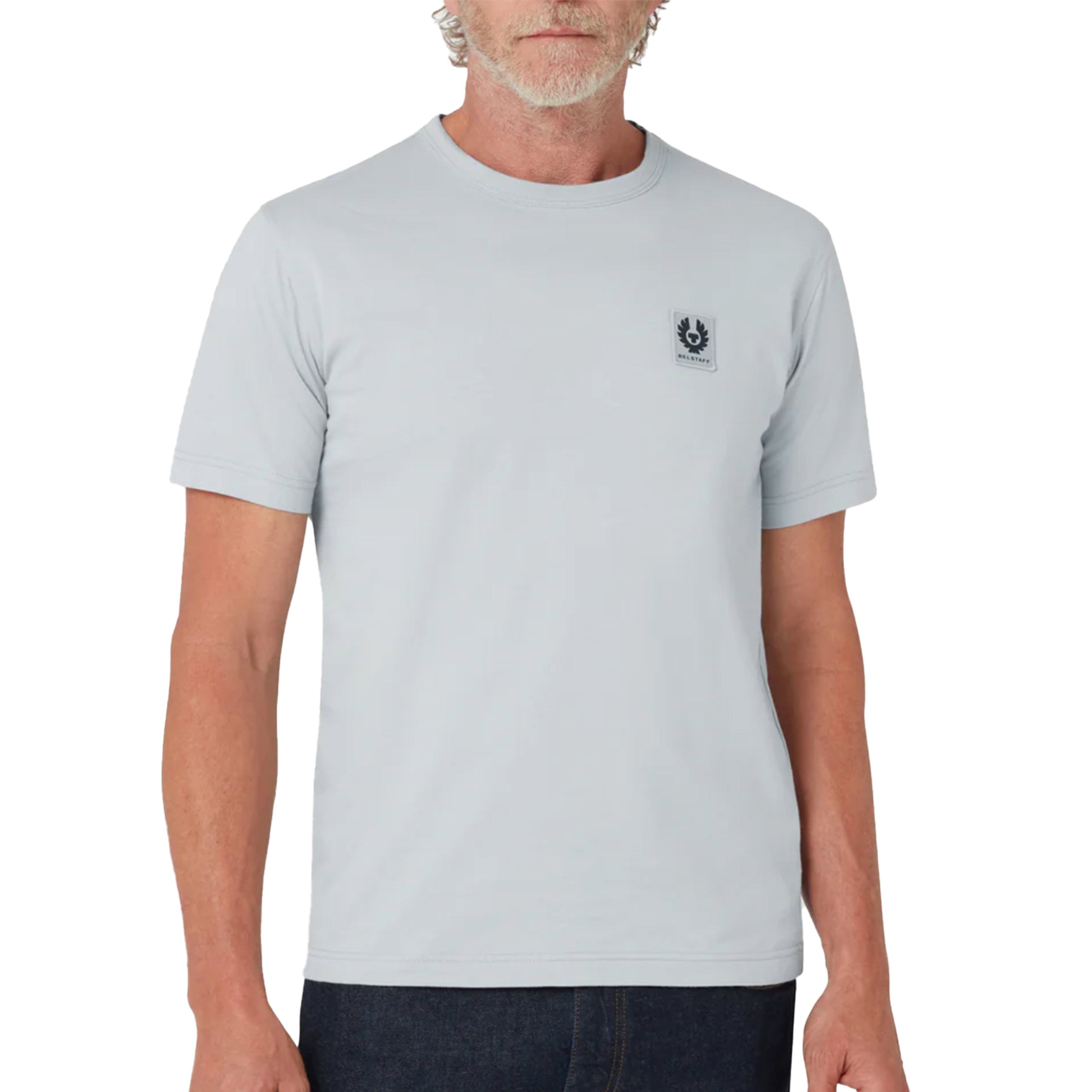 Belstaff - Quarry Blue Jersey Cotton T-shirt TEE SHIRTS Belstaff