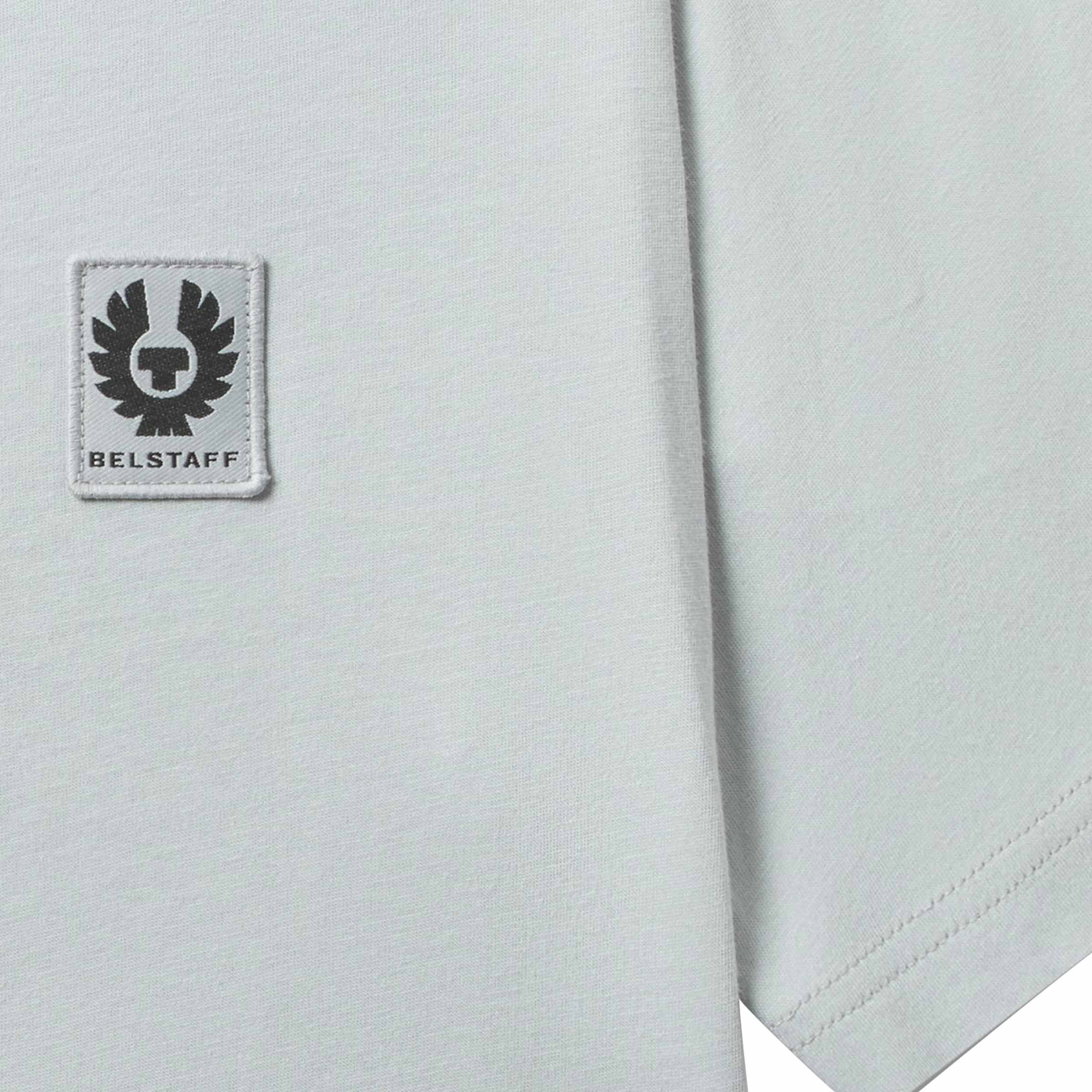 Belstaff - Quarry Blue Jersey Cotton T-shirt TEE SHIRTS Belstaff
