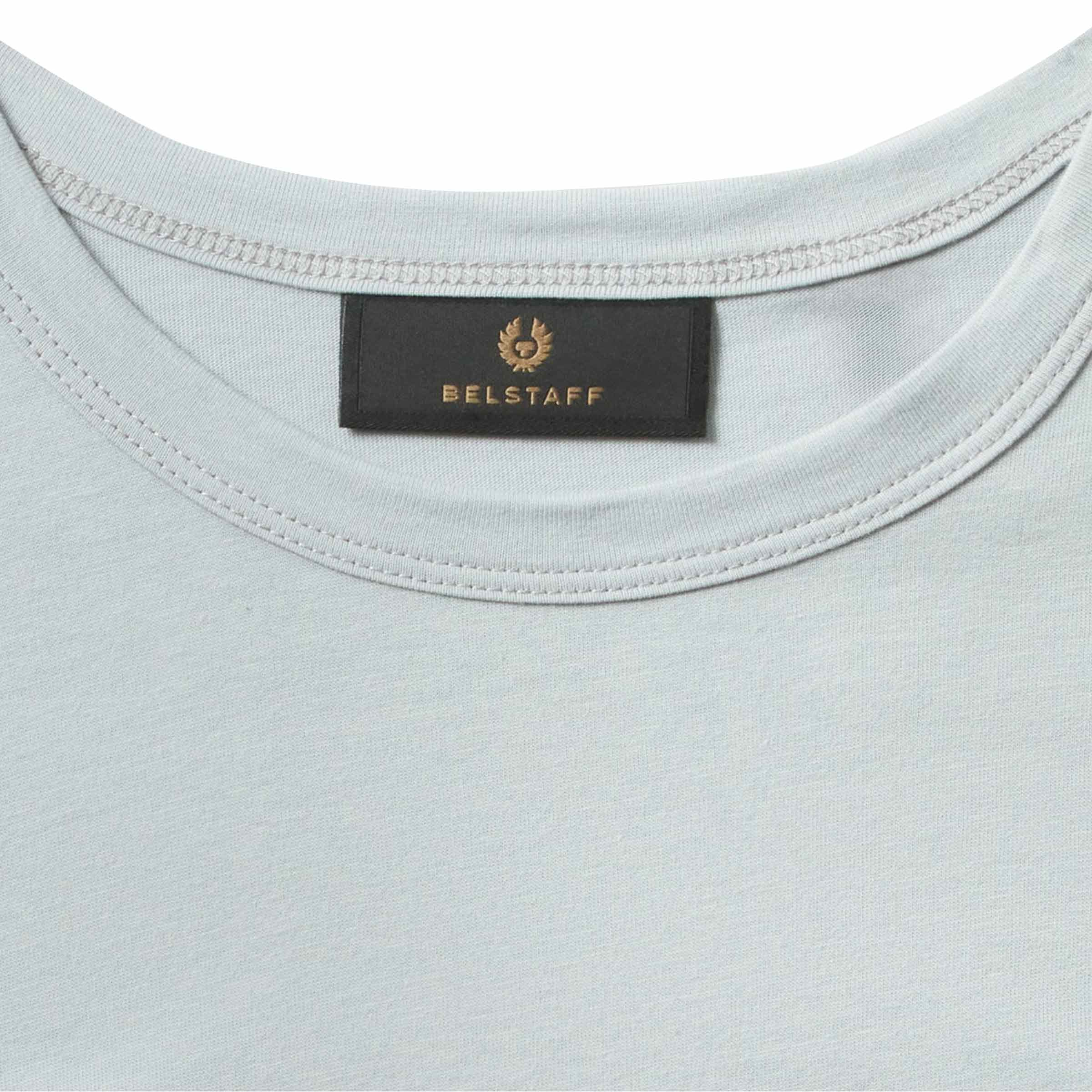 Belstaff - Quarry Blue Jersey Cotton T-shirt TEE SHIRTS Belstaff