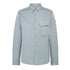Belstaff - Quarry Blue Scale Cotton Long Sleeve Shirt L/S SHIRTS Belstaff