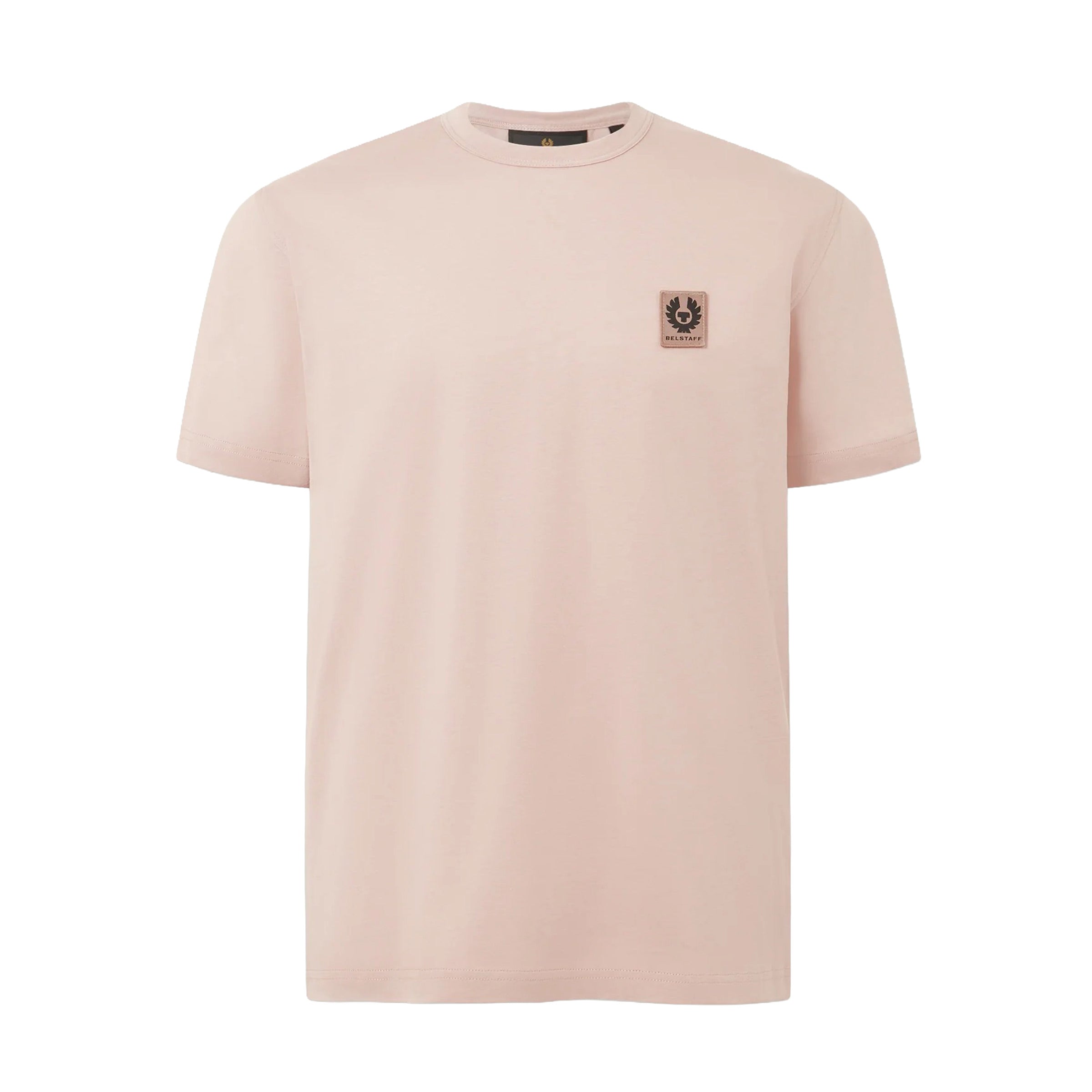 Belstaff - Dusk Pink Jersey Cotton T-shirt TEE SHIRTS Belstaff