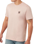 Belstaff - Dusk Pink Jersey Cotton T-shirt TEE SHIRTS Belstaff