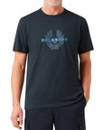 Belstaff - Dark Ink Jersey Cotton T-shirt TEE SHIRTS Belstaff