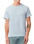 Belstaff - Sky Blue Jersey Cotton T-shirt TEE SHIRTS Belstaff