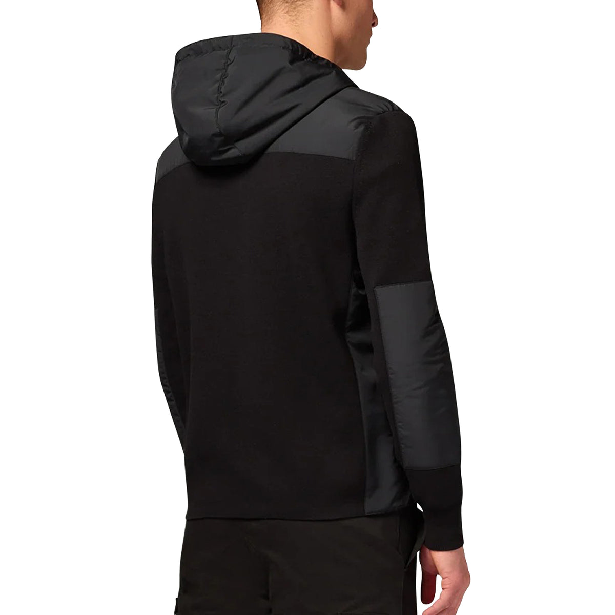Belstaff - Black Console Mixed Media Cotton Jacket BLOUSONS Belstaff