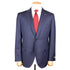 Belvest - Navy Blue Herringbone 'CEO' Handcrafted Pure Wool Suit SUITS Belvest