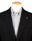Belvest - Black 'Jacket in a Box' Pure Cashmere Jersey Jacket JACKETS Belvest