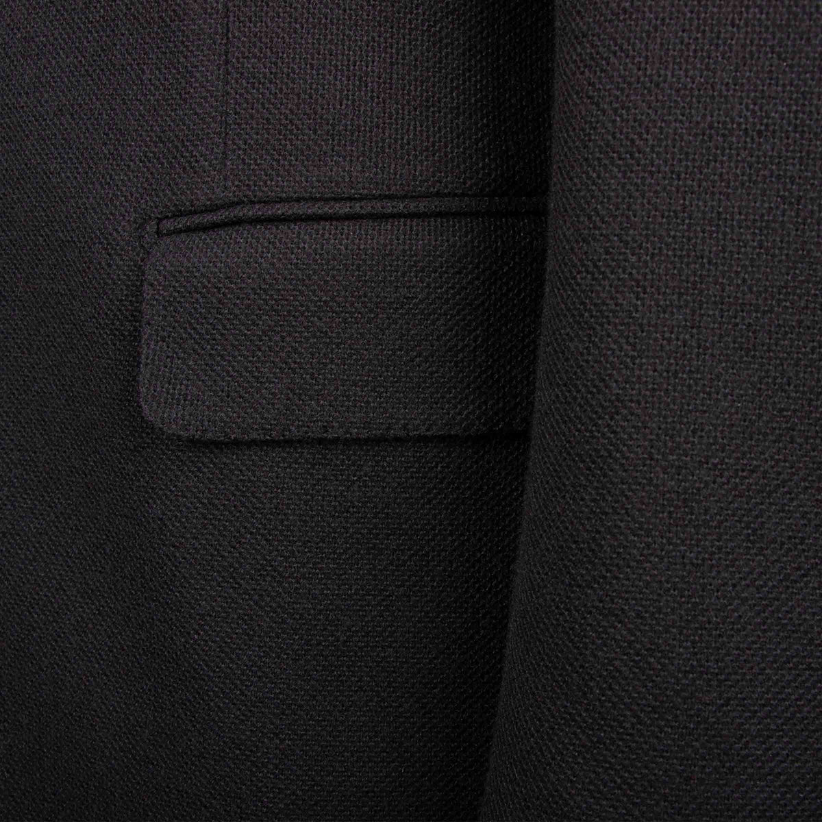 Belvest - Black 'Jacket in a Box' Cashmere Jersey Jacket JACKETS Belvest