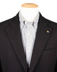 Belvest - Black 'Jacket in a Box' Cashmere Jersey Jacket JACKETS Belvest