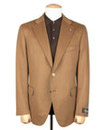 Belvest - Caramel 'Natural Soft' Wool & Cashmere Jacket JACKETS Belvest