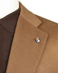Belvest - Caramel 'Natural Soft' Wool & Cashmere Jacket JACKETS Belvest
