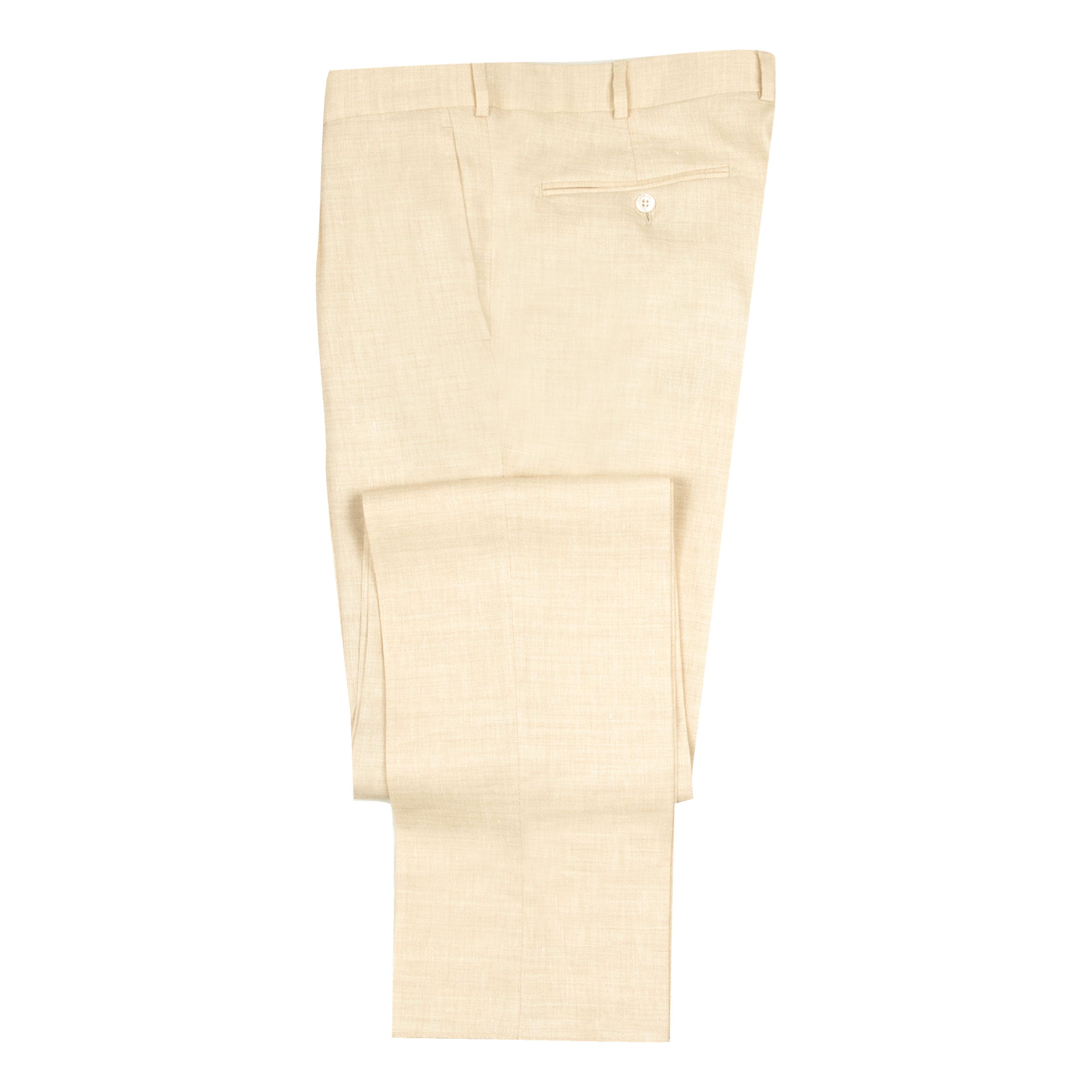 Belvest - Beige 'Natural Soft' Wool &amp; Linen Suit SUITS Belvest