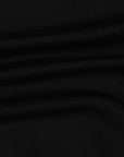 Black Italian Cotton Contemporary Fit T-Shirt