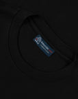 Black Italian Cotton Contemporary Fit T-Shirt